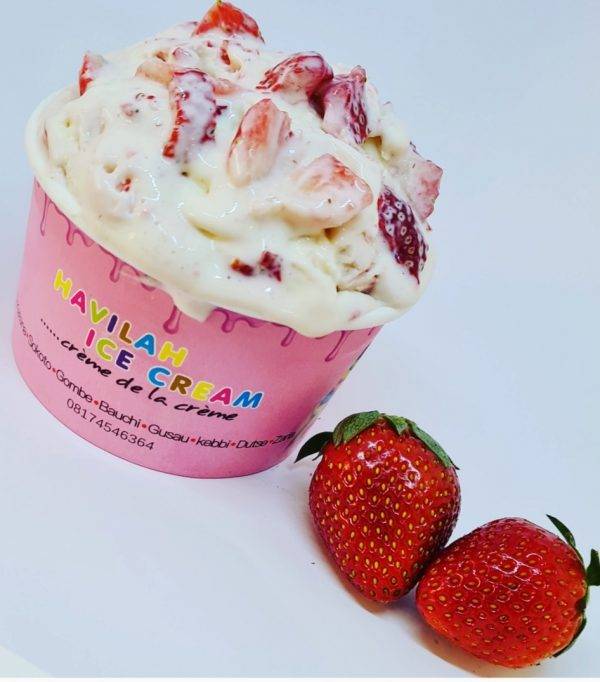 Strawberry & vanilla